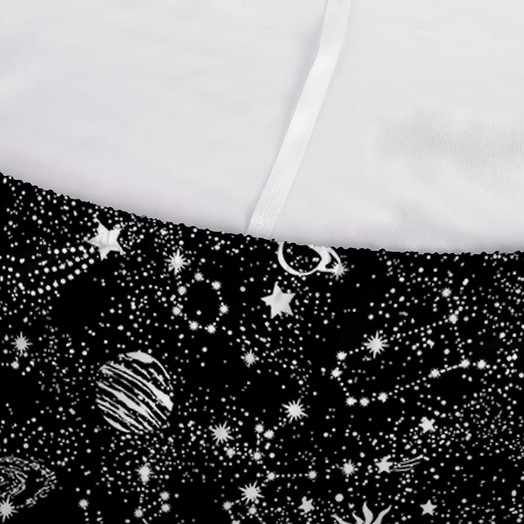 Constellation Galaxy Pattern Print Sofa Cover