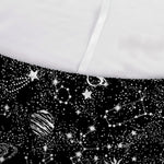 Constellation Galaxy Pattern Print Sofa Cover