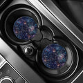 Constellation Galaxy Space Print Car Coasters