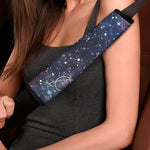 Constellation Galaxy Space Print Car Seat Belt Covers