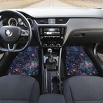 Constellation Galaxy Space Print Front and Back Car Floor Mats