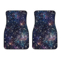 Constellation Galaxy Space Print Front Car Floor Mats