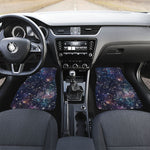 Constellation Galaxy Space Print Front Car Floor Mats