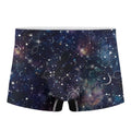 Constellation Galaxy Space Print Men's Boxer Briefs