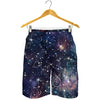 Constellation Galaxy Space Print Men's Shorts