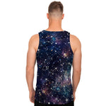 Constellation Galaxy Space Print Men's Tank Top