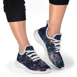 Constellation Galaxy Space Print Mesh Knit Shoes GearFrost