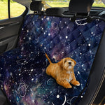 Constellation Galaxy Space Print Pet Car Back Seat Cover