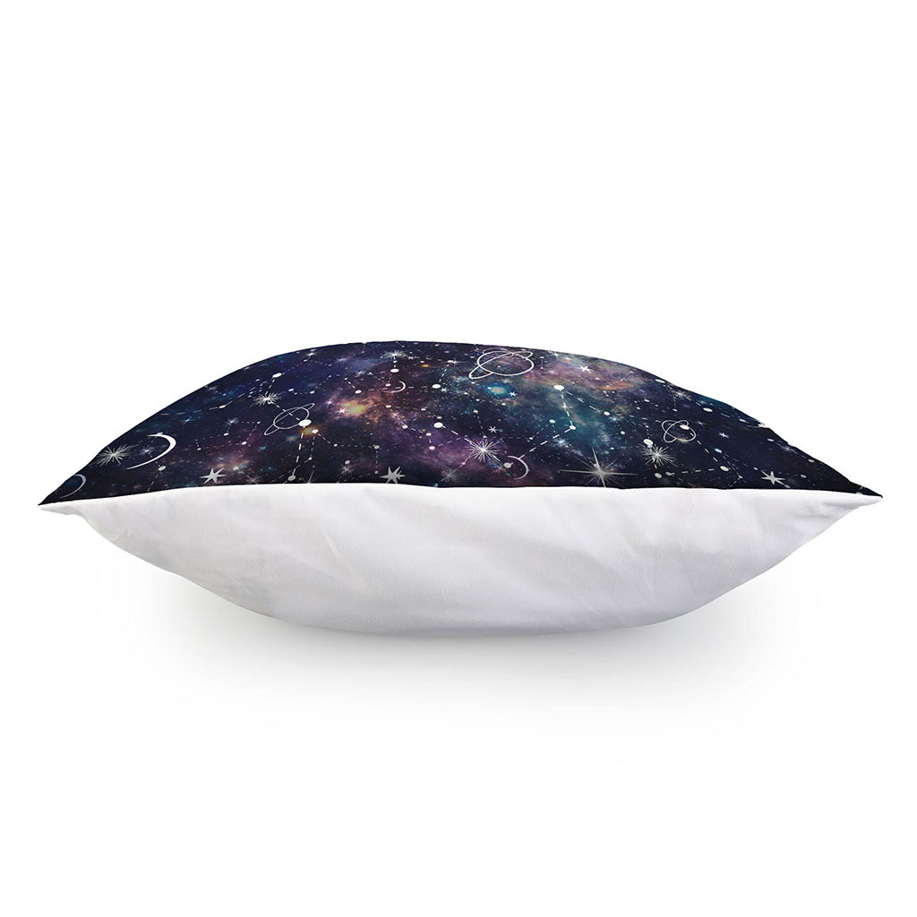 Constellation Galaxy Space Print Pillow Cover