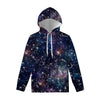 Constellation Galaxy Space Print Pullover Hoodie
