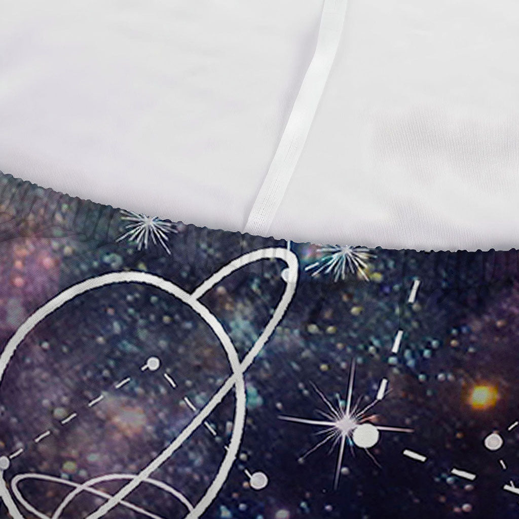 Constellation Galaxy Space Print Sofa Cover