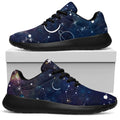 Constellation Galaxy Space Print Walking Shoes