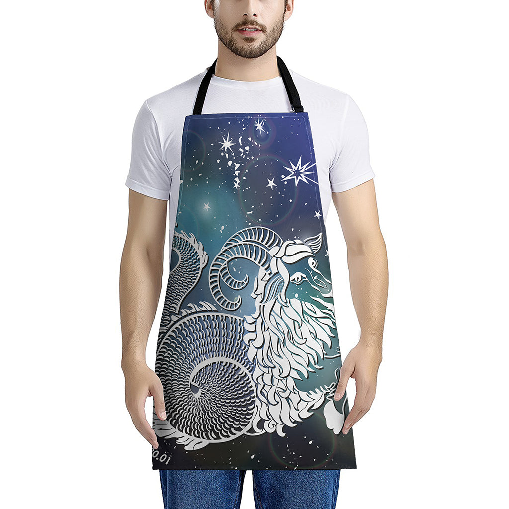 Constellation Of Capricorn Print Apron