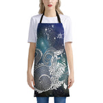Constellation Of Capricorn Print Apron