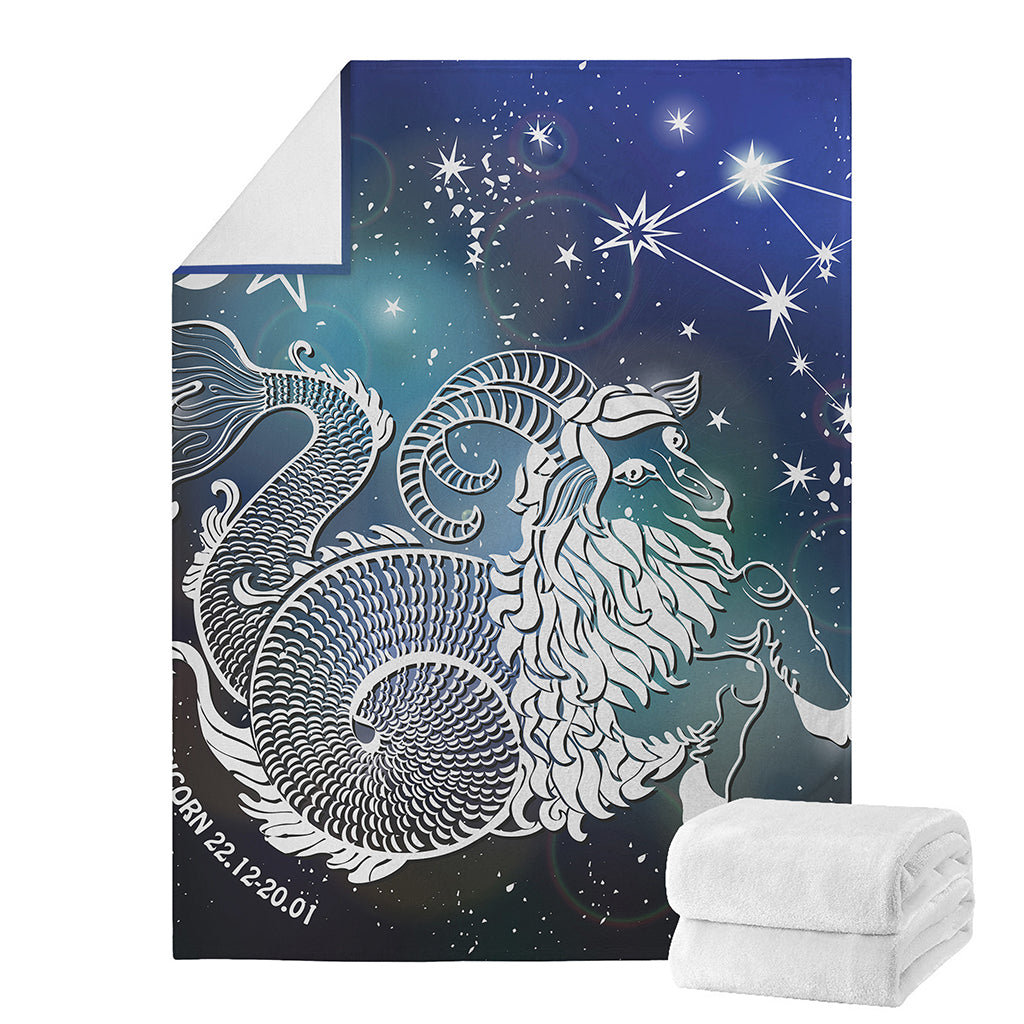 Constellation Of Capricorn Print Blanket