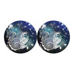Constellation Of Capricorn Print Car Coasters