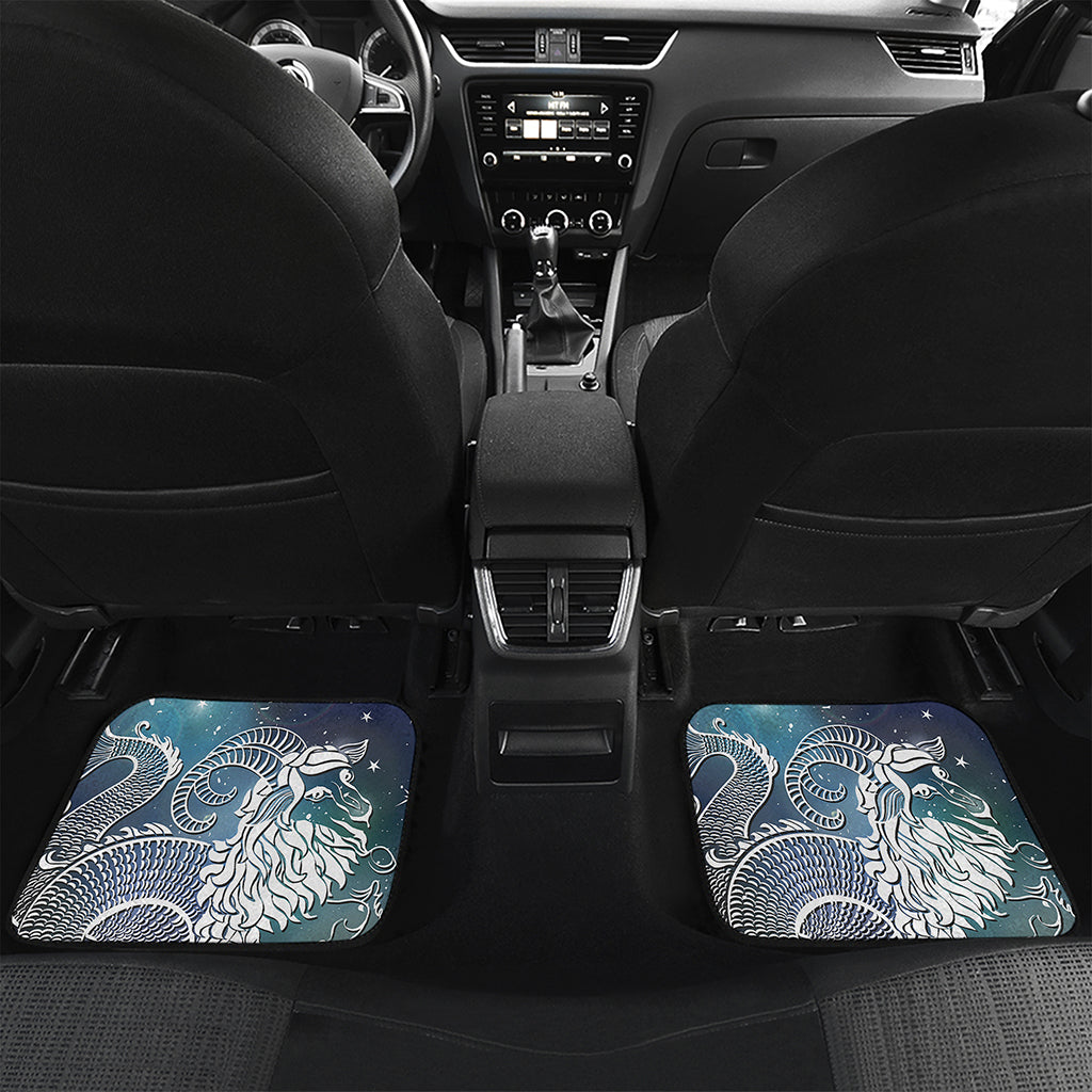 Constellation Of Capricorn Print Front and Back Car Floor Mats