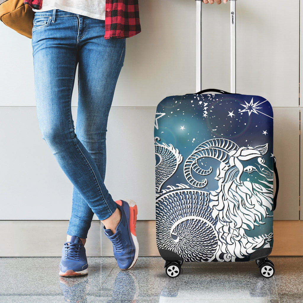 Constellation Of Capricorn Print Luggage Cover