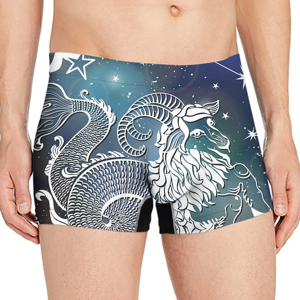 Constellation Of Capricorn Print Men's Boxer Briefs