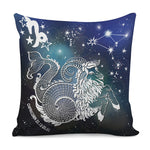 Constellation Of Capricorn Print Pillow Cover