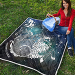 Constellation Of Capricorn Print Quilt