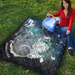 Constellation Of Capricorn Print Quilt