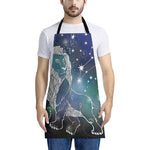 Constellation Of Leo Print Apron
