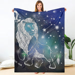 Constellation Of Leo Print Blanket