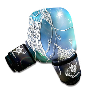 Constellation Of Leo Print Boxing Gloves