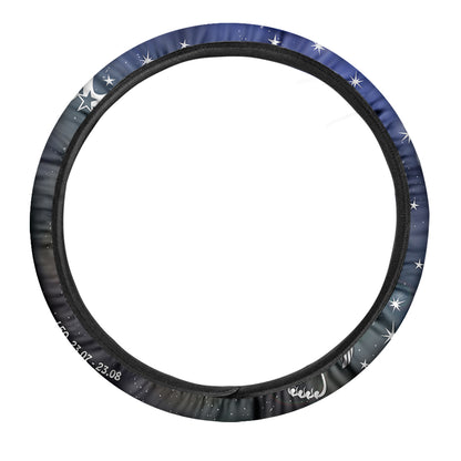Constellation Of Leo Print Car Steering Wheel Cover