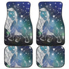 Constellation Of Leo Print Front and Back Car Floor Mats