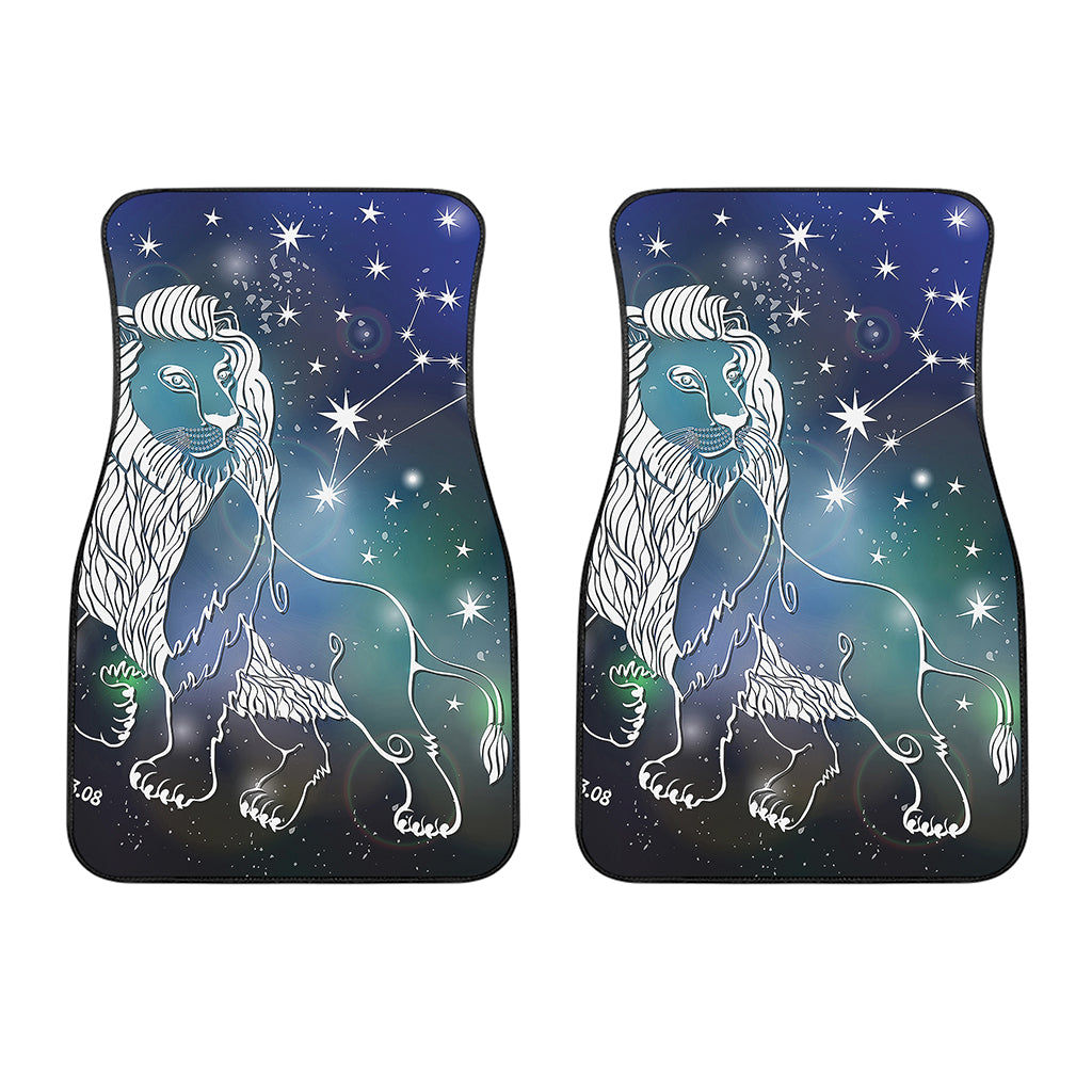 Constellation Of Leo Print Front Car Floor Mats