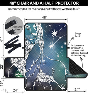 Constellation Of Leo Print Half Sofa Protector