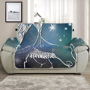 Constellation Of Leo Print Half Sofa Protector