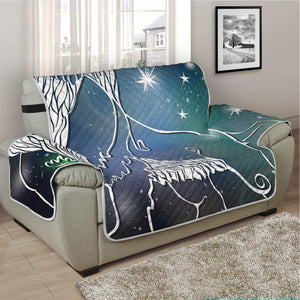 Constellation Of Leo Print Half Sofa Protector