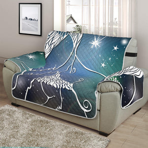 Constellation Of Leo Print Half Sofa Protector