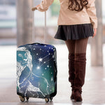 Constellation Of Leo Print Luggage Cover