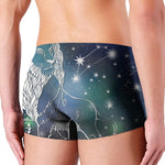 Constellation Of Leo Print Men's Boxer Briefs