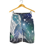 Constellation Of Leo Print Men's Shorts