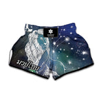 Constellation Of Leo Print Muay Thai Boxing Shorts