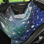 Constellation Of Leo Print Pet Car Back Seat Cover