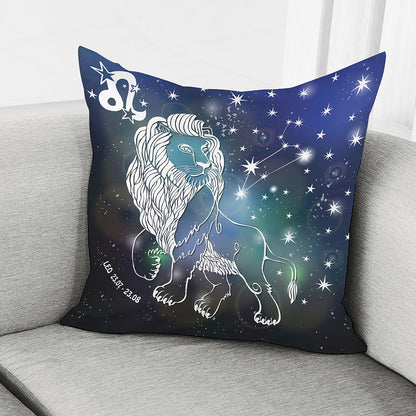 Constellation Of Leo Print Pillow Cover