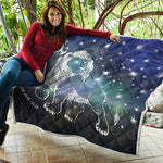 Constellation Of Leo Print Quilt