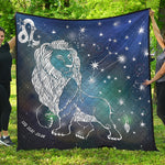Constellation Of Leo Print Quilt