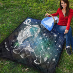 Constellation Of Leo Print Quilt