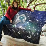 Constellation Of Leo Print Quilt