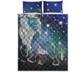 Constellation Of Leo Print Quilt Bed Set