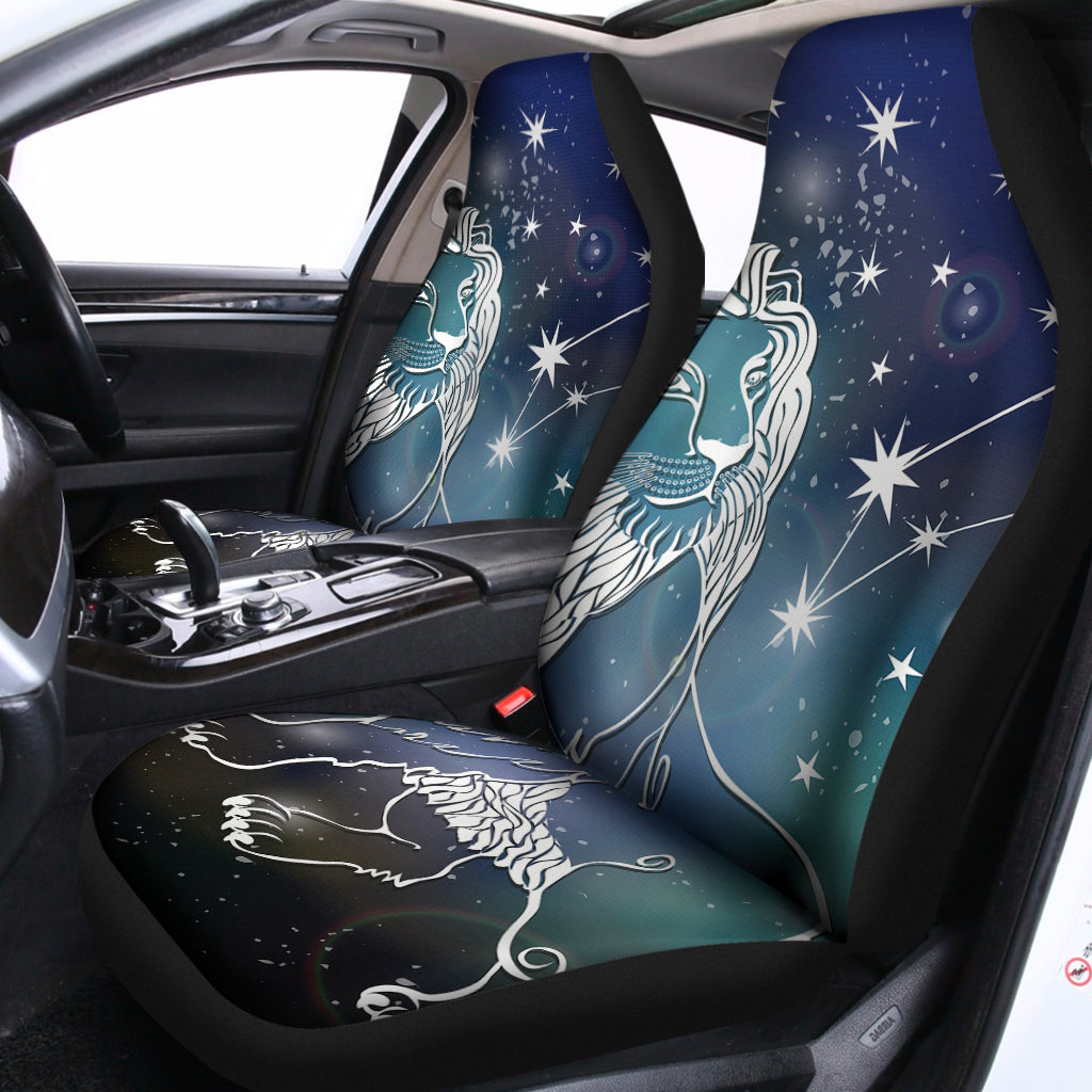 Constellation Of Leo Print Universal Fit Car Seat Covers