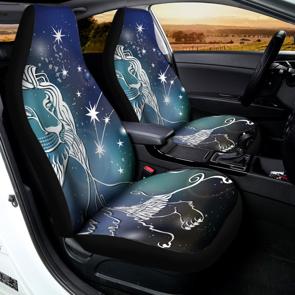 Constellation Of Leo Print Universal Fit Car Seat Covers