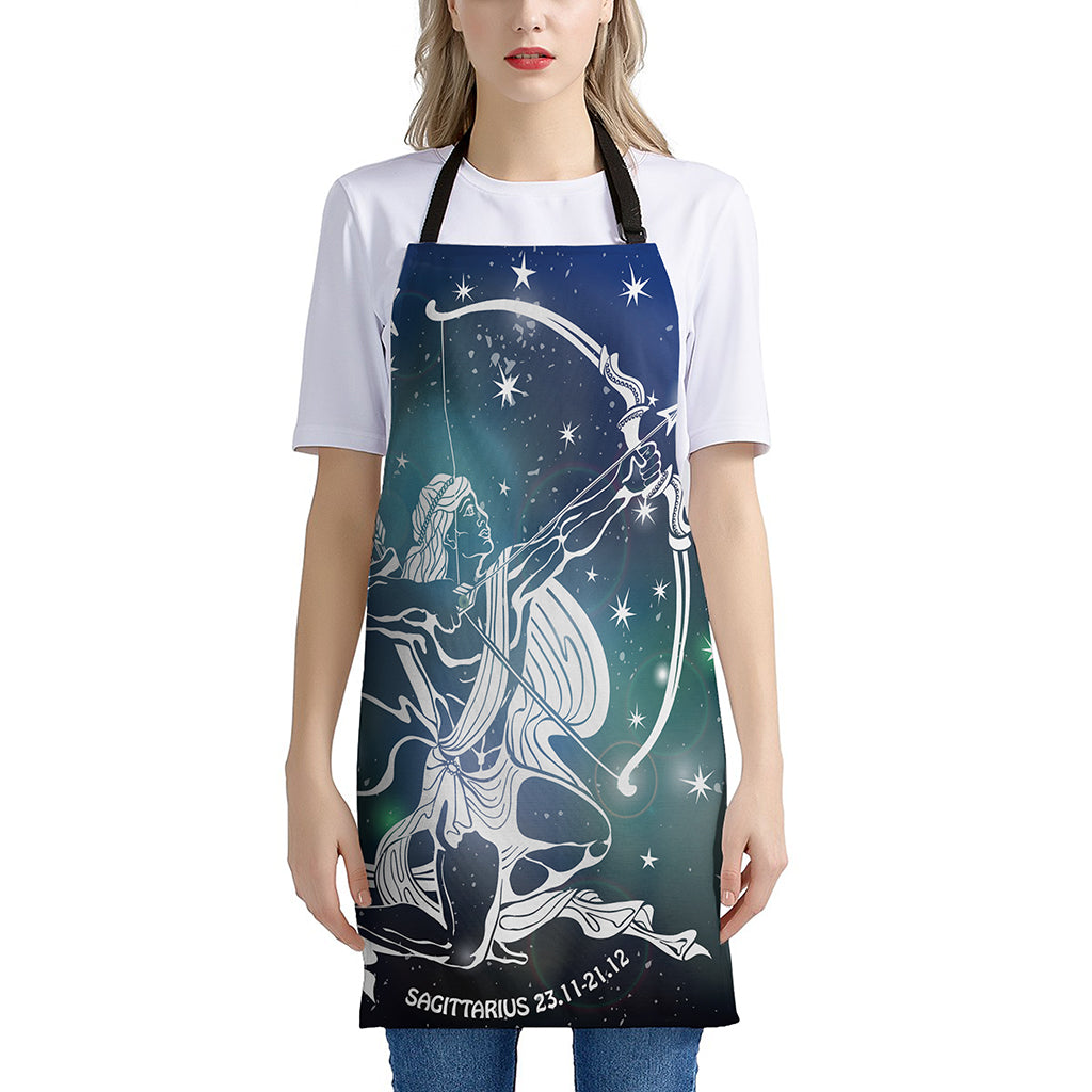 Constellation Of Sagittarius Print Apron
